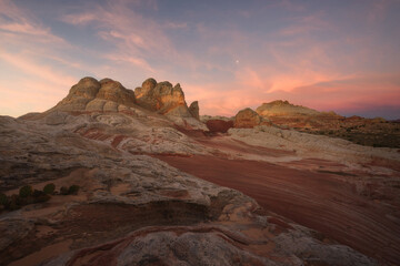 Rock formation in White Pocket, Wilderness Arizona