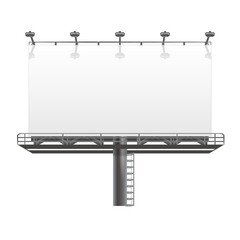 Obraz premium blank advertising billboard