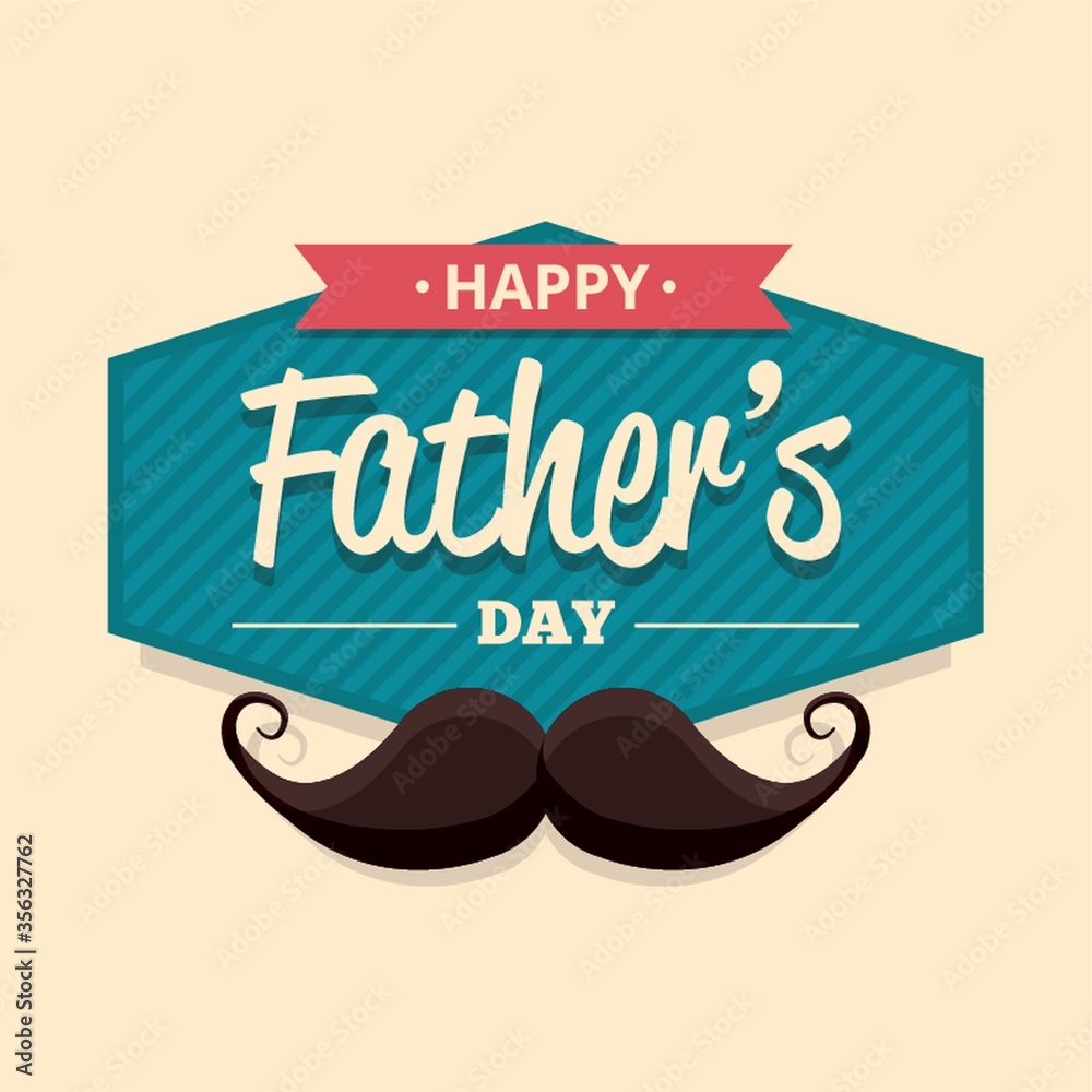 Wall mural happy father's day wallpaper