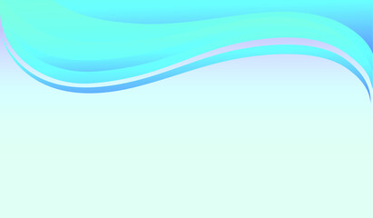 Blue abstract curve pattern background with copy space, Wave Abstract Background. For Design Flyer, Banner, Landing Page. Vector Illustration with Color Gradient