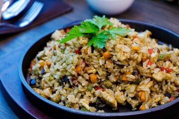 risotto with mushrooms