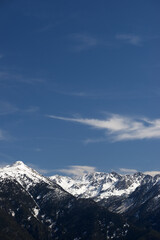 Fototapeta na wymiar Pyrenees in Andorra