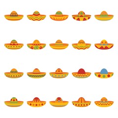 set of sombrero hat