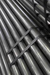 Metal. Pipes. Raw basic material for office furniture production. Office furniture production. Netherlands. Soldering
