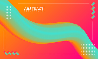 abstract vector 3d wave background, with modern and 3D style. It is suitable for walpaper, 3d background, 3d banner, wave background, poster, social media, presentation template .etc