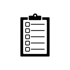 checklist icon vector design template