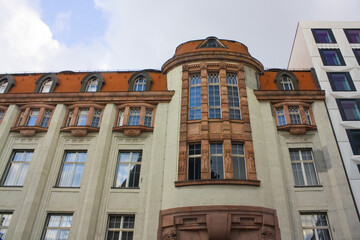 Fototapeta na wymiar Historical building in Leipzig, Germany