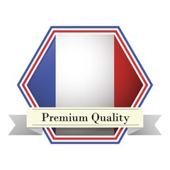 premium quality label