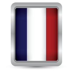 france flag button