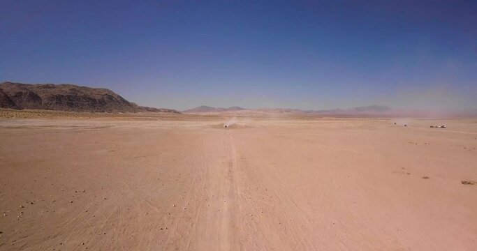 Off-road Vehicle Driving in the Desert