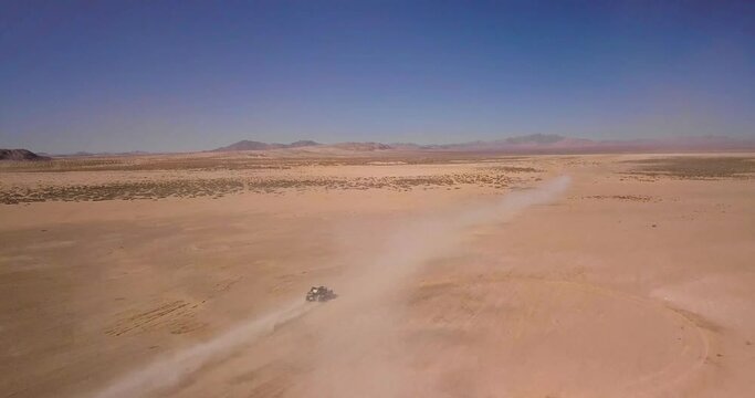 Off-road Vehicle Driving in the Desert