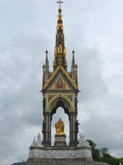 Fototapeta na wymiar London, UK, the Albert Memorial