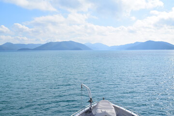 boat on the sea