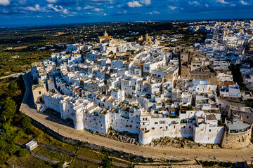 Obraz premium Apulien aus der Luft