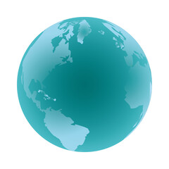 world planet earth isolated icon