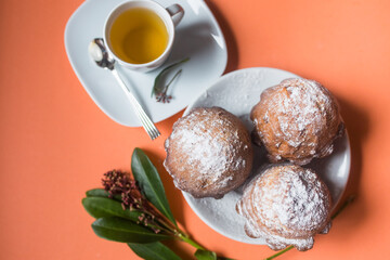 Pastry, cookies, cake, sugar dessert concept