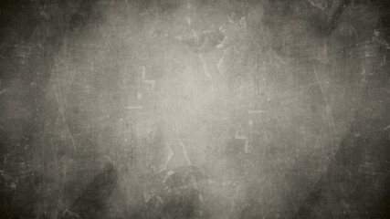 Grey background texture in old vintage paper design with black border, old antique metal background illustration in earthy coffee color