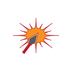 Spear Logo Template vector symbol