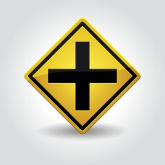 crossroad sign