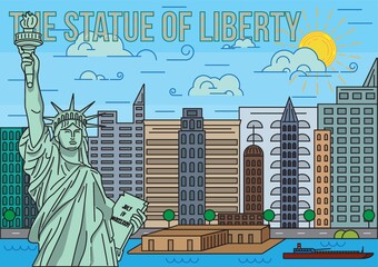 Fototapeta premium the statue of liberty