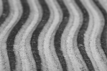 Abstract blurred wavy metal texture