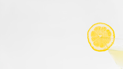 Lemon and water