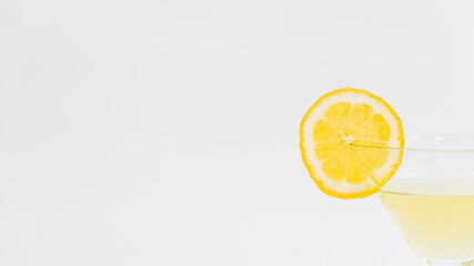 Lemon and water
