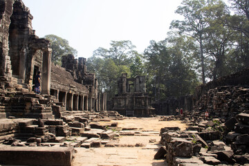 Fototapeta premium 02.02.2020 - Angkor Archaeological Park, Angkor Thum, Siem Reap Province, Cambodia