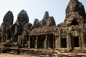 Fototapeta na wymiar 02.02.2020 - Angkor Archaeological Park, Angkor Thum, Siem Reap Province, Cambodia
