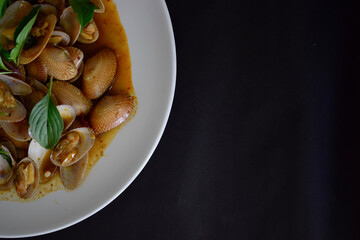 Stir Fried Clams