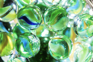 glass marbles texture