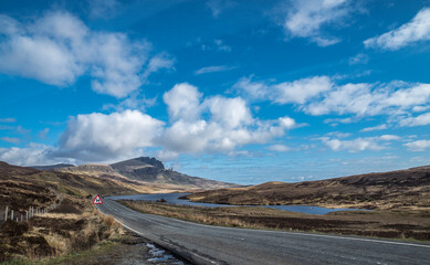 Skye island in Scotland