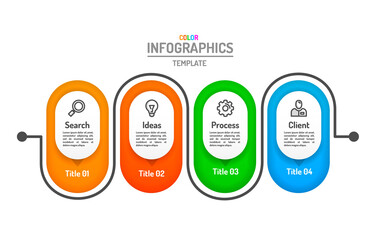 Infographics creative concept, business info templates option, data label plan.
