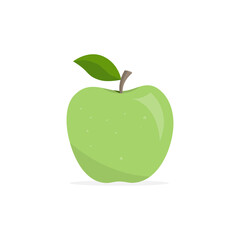 Green apple. Appetizing fruit