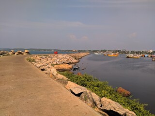 Obraz premium Beruwala Port