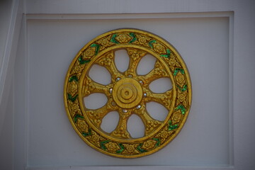 Thammachak is a symbol in Buddhism