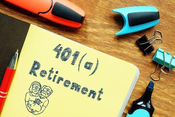 401(a) Retirement inscription on the page.