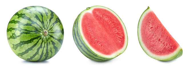 Watermelon isolated on white