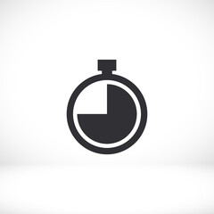 clock icon. Vector  Eps 10 . illustration best clock  Design Flat