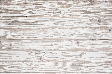 White wood texture background. Top view surface of the table to shoot flat lay.