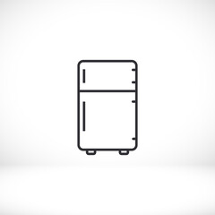 Fridge icon. Vector  Eps 10 . Lorem Ipsum Flat Design
