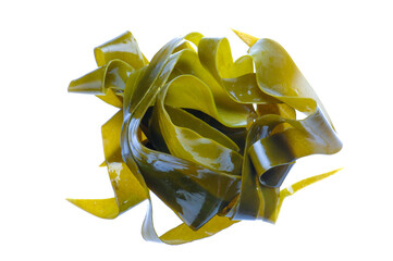 edible seaweed on white background © FV Photography