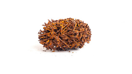 Steel decay due to rust