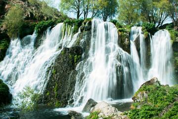 Fototapeta premium Beautiful view of Shaki Falls