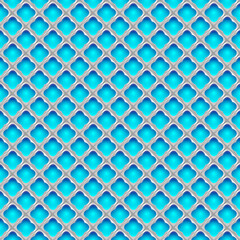 blue mosaic background - illustration