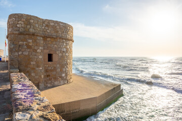 Torre de la Mata is an old watchtower at the coast originally built  in 14th century.
