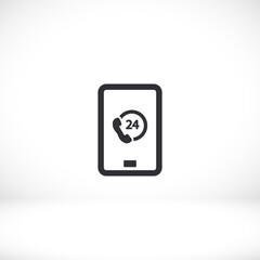 phone call icon. Vector Eps 10. Lorem Ipsum Flat Design