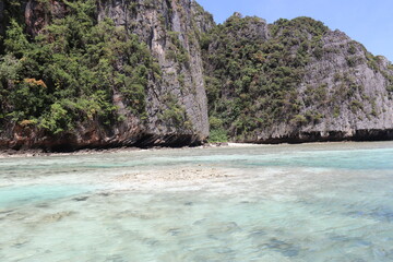 Lagon à Koh Phi Phi Le, Thaïlande	