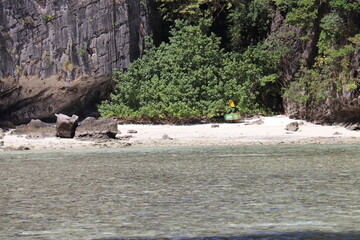 Plage &agrave; Koh Phi Phi Le, Tha&iuml;lande	