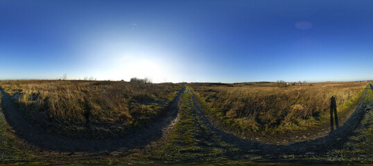 Golden Hour Spring HDRI Panorama